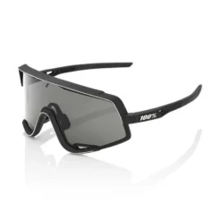 Lunettes 100% Glendale Noir Soft Tact Avec Verre Fumé