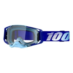 Masque 100% Armega Bleu Avec Verres Transparent