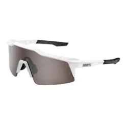 Lunettes 100% Speedcraft SL Blanc Mat Avec Verres Noir