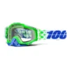 Masque 100% Racecraft Alchemy Vert écran Transparent