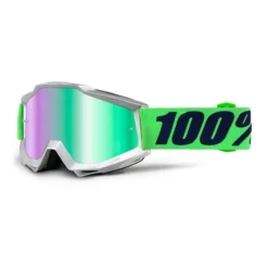 Masque 100% Accuri Vert Verre à Effet Miroir Vert