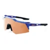 Lunettes 100% Speedcraft XS Bleu Avec Verres Hiper Orange Clair