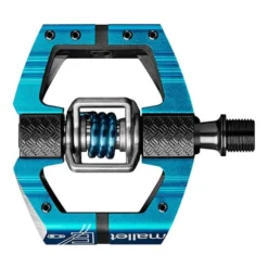 Pédales Crankbrothers Mallet-E Bleu