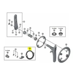 Câble De Charge De Compteur De Puissance Shimano Dura-Ace R9100P