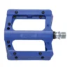 Pédales à Plateforme HT PA12A Pins Métalliques Bleu Foncé