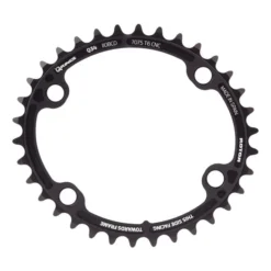 Plateau Rotor Aldhu 3D+ QRings BCD110x4 Intérieur Noir