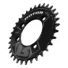 Plateau Rotor VTT NoQX1 BCD76 à 4 Bras Noir