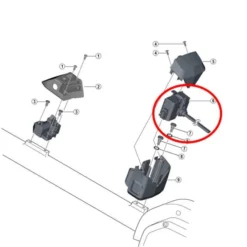 Connecteur Et Câble Shimano STEPS Pour Batterie E6010