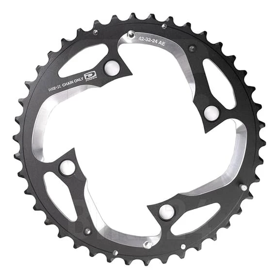 Plateau 42D Shimano XT M780/770 42/32/24 Triple 10V 1 Plateau 42D Shimano XT M780/770 42/32/24 Triple 10V