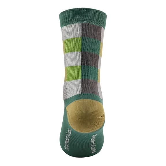 Chaussettes The Wonderful Socks Le Vélo Vert Gris 2 Chaussettes The Wonderful Socks Le Vélo Vert Gris – Image 2