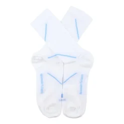 Chaussettes The Wonderful Socks The Heron Blanc Bleu -Pieces Velo Magasin TWS THRN 4