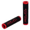 Poignées XLC Dual Colour GR-G07 125 mm Noir Et Rouge