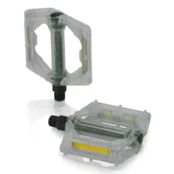 Pédales à Plateforme XLC PD-M16 Gris Transparent