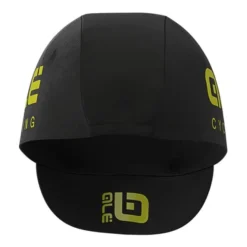 ALE Gorra Alé Cotton Negro Amarillo -Pieces Velo Magasin ale l16940114 003