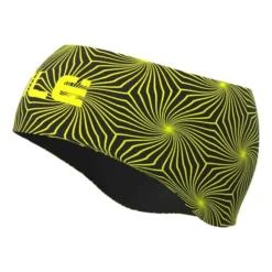 ALE Bandeau Alé Stella Noir Jaune Fluo