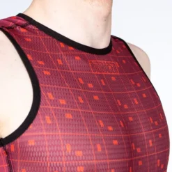 Maillot De Corps Bioracer NS Sans Manches Rouge -Pieces Velo Magasin bio br11563bmb s22 005