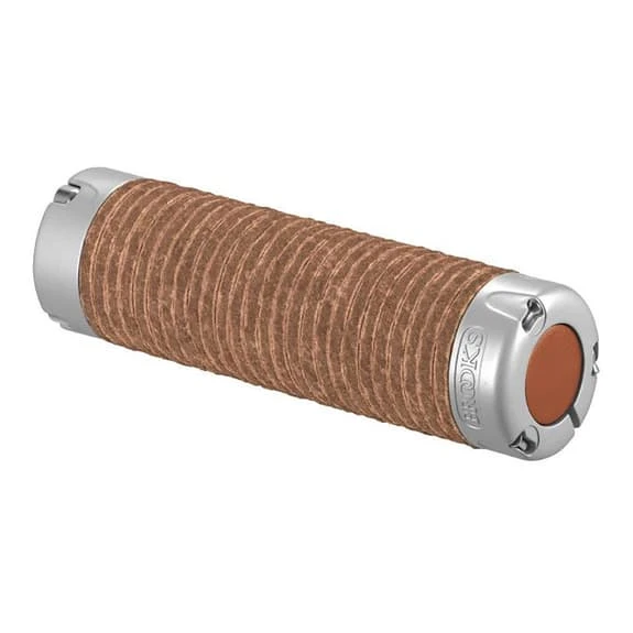 Poignées En Cuir Brooks England Plump Marron Miel 2 Poignées En Cuir Brooks England Plump Marron Miel – Image 2