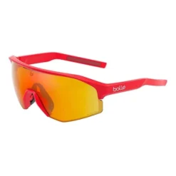 BOLLE Lunettes Bollé Lightshifter XL Rouge Mat Avec Verres Photochromiques Marron Jaune