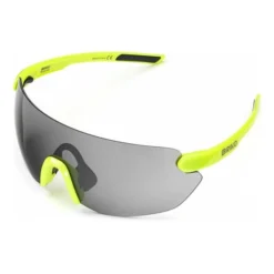 Lunettes Briko Starlight Jaune Avec Verres à Effet Miroir Noir Gris Clair