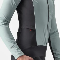 Veste Castelli Alpha RoS 2 Light Rosso Corsa GORE-TEX INFINIUM™ Turquoise Clair Femme -Pieces Velo Magasin ca 4520554 492 004
