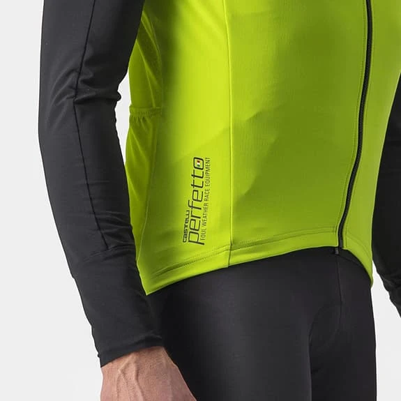 Gilet Coupe-vent Castelli Perfetto RoS 2 Rosso Corsa GORE-TEX INFINIUM™ Vert Lime électrique 3 Gilet Coupe-vent Castelli Perfetto RoS 2 Rosso Corsa GORE-TEX INFINIUM™ Vert Lime électrique – Image 3