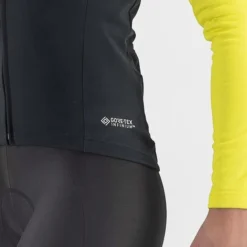 Veste Coupe-vent Castelli Perfetto RoS 2 Rosso Corsa GORE-TEX INFINIUM™ Noir Clair Femme -Pieces Velo Magasin ca 4522546 085 005
