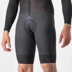 Combinaison Complète Castelli Body Paint 4.X Rosso Corsa Courte Noir -Pieces Velo Magasin ca 4523007 010 006