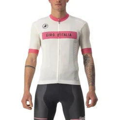 Castelli Maillot Giro D'Italia 2022 Fuori Manche Courte Blanc