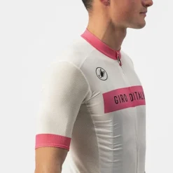 Castelli Maillot Giro D'Italia 2022 Fuori Manche Courte Blanc -Pieces Velo Magasin ca 9510574 065 004