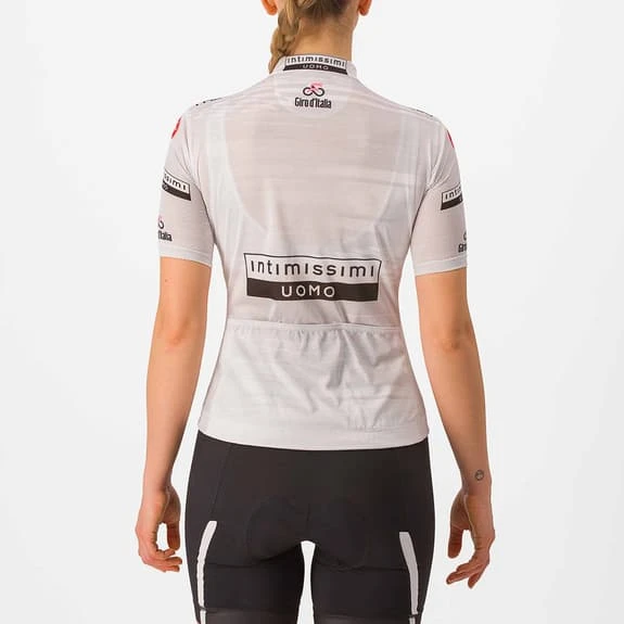 Castelli Maillot Blanc Giro D'Italia 2023 Competizione Manche Courte Femme 2 Castelli Maillot Blanc Giro D'Italia 2023 Competizione Manche Courte Femme – Image 2