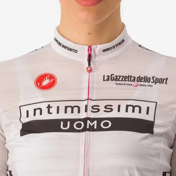 Castelli Maillot Blanc Giro D'Italia 2023 Competizione Manche Courte Femme 6 Castelli Maillot Blanc Giro D'Italia 2023 Competizione Manche Courte Femme – Image 6