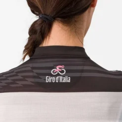 Castelli Maillot Noir Giro D'Italia 2023 Competizione Manche Courte Femme -Pieces Velo Magasin ca 9510605 010 003