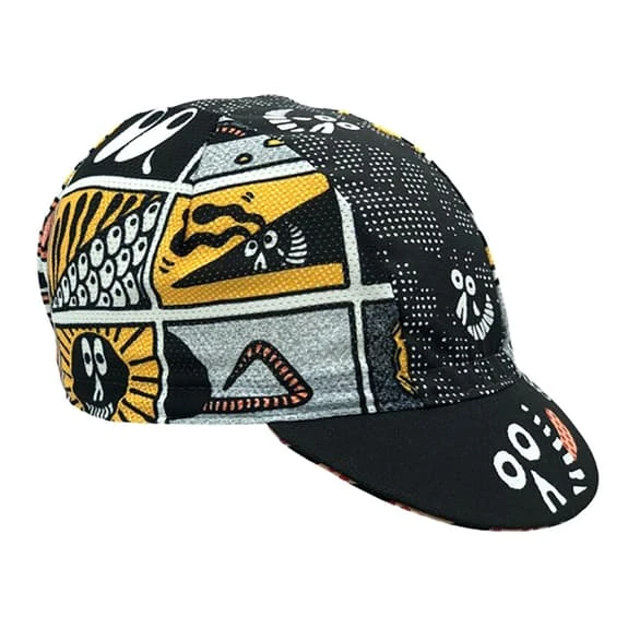 Casquette Cinelli Jody Barton Alley Mouse Noir Multicolore 1 Casquette Cinelli Jody Barton Alley Mouse Noir Multicolore