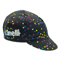 Casquette Cinelli Caleido Dots Noir Multicolore