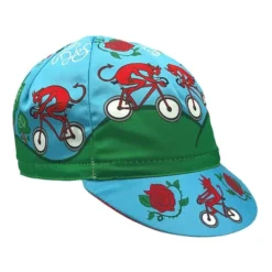 Casquette Cinelli Massimo Giacon Diavolo Rosso Bleu Multicolore