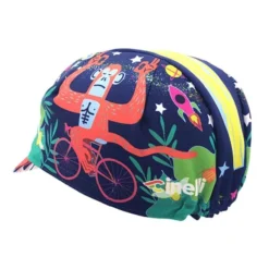 Casquette Cinelli Lida Ziruffo Jungle Zen Bleu Multicolore -Pieces Velo Magasin ci jungcap 003