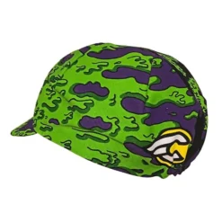 Casquette Cinelli Ana Benaroya Slime Lilas Vert -Pieces Velo Magasin ci slimecap 003