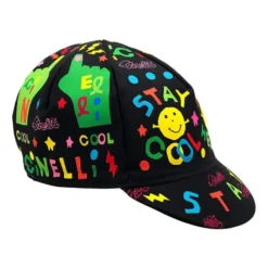 Casquette Cinelli Sammy Binkow Stay Cool Noir Multicolore
