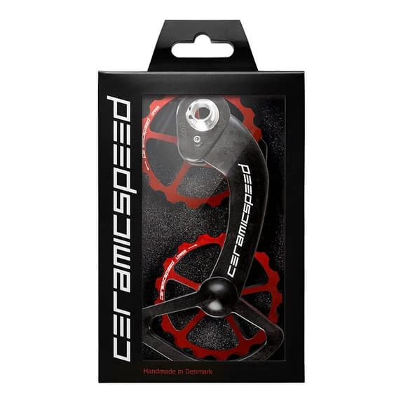 Support De Dérailleur CeramicSpeed Oversized Pour Shimano 10+11V (Ultegra+Dura Ace) Aluminium Rouge 2 Support De Dérailleur CeramicSpeed Oversized Pour Shimano 10+11V (Ultegra+Dura Ace) Aluminium Rouge – Image 2