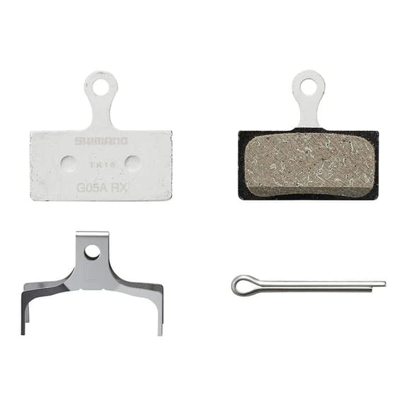 Plaquettes De Frein Shimano G05A-RX Résine BR-M9000, BR-M9020, BR-M987 2 Plaquettes De Frein Shimano G05A-RX Résine BR-M9000, BR-M9020, BR-M987 – Image 2