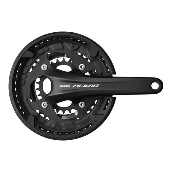 Pédalier Shimano T4060 9V 42/32/22D 175mm Argent 1 Pédalier Shimano T4060 9V 42/32/22D 175mm Argent