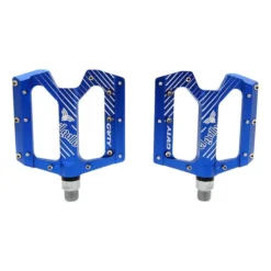 Pédales à Plateforme El Gallo Components Gravity Bleu