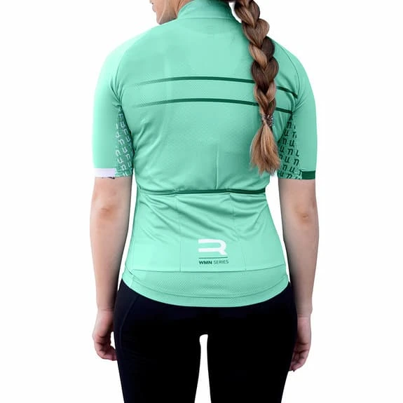 Maillot Finisseur Core Lines Slim Fit Manche Courte Vert Femme 4 Maillot Finisseur Core Lines Slim Fit Manche Courte Vert Femme – Image 4