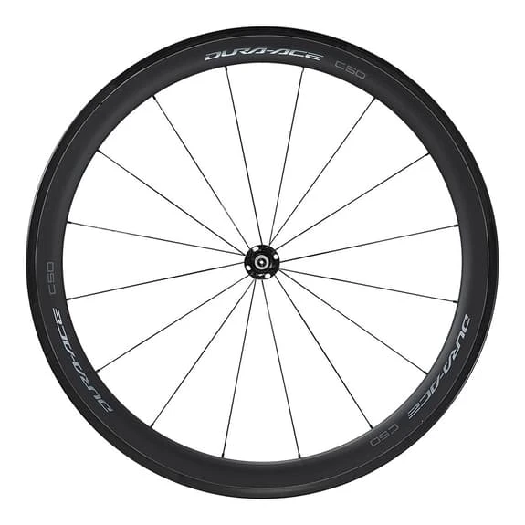Roue Avant Shimano Dura-Ace R9200-C50 Carbone Pour Tubulaire 1 Roue Avant Shimano Dura-Ace R9200-C50 Carbone Pour Tubulaire