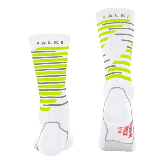 Chaussettes Falke BC Impulse Profile Blanc Jaune 2 Chaussettes Falke BC Impulse Profile Blanc Jaune – Image 2
