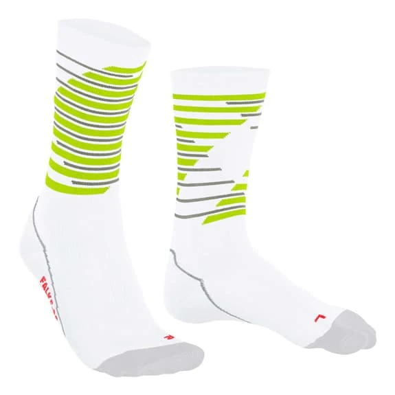 Chaussettes Falke BC Impulse Profile Blanc Jaune 3 Chaussettes Falke BC Impulse Profile Blanc Jaune – Image 3