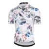 Maillot Finisseur Core Leaves Manche Courte Blanc