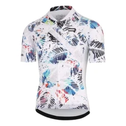Maillot Finisseur Core Leaves Manche Courte Blanc