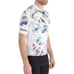 Maillot Finisseur Core Leaves Manche Courte Blanc -Pieces Velo Magasin fns c133ss2013 02 151