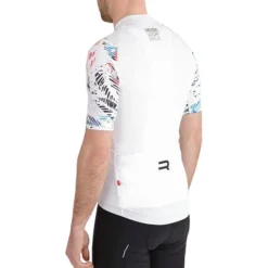 Maillot Finisseur Core Leaves Manche Courte Blanc -Pieces Velo Magasin fns c133ss2013 02 153